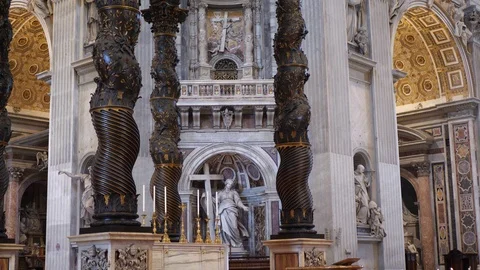 Church inside. Stock Footage 115472452