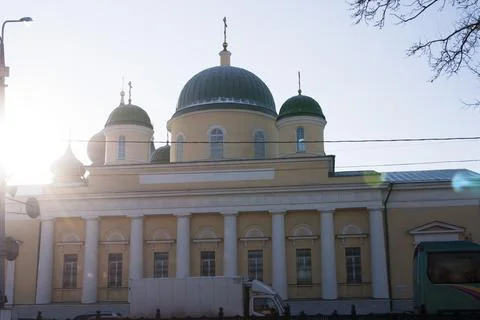 Church of the Intercession of the Blessed Virgin Mary in Tula Stock Photos
