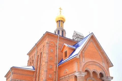 Church of the Intercession Holy Virgin. Stock Photos