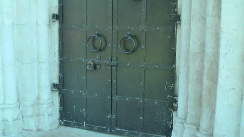 Church of Intercession on River Nerl Stock Footage 123803313