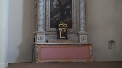 Church Interior 2 Stock Footage 35422286