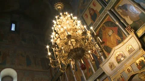 Church interior decoration 動画素材 12025837