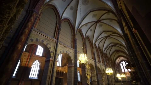 Church interior Stock Footage 235131472