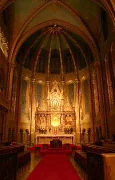 Church interior Stock Photos