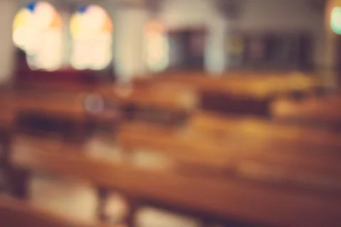 Church interior Stock Photos