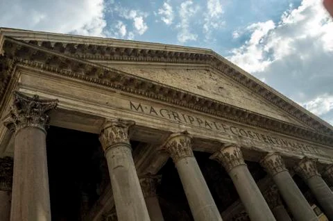 Church interiors, details and paintings from rome city Stock Photos