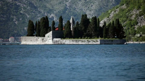 Church island Stock Footage 39803501