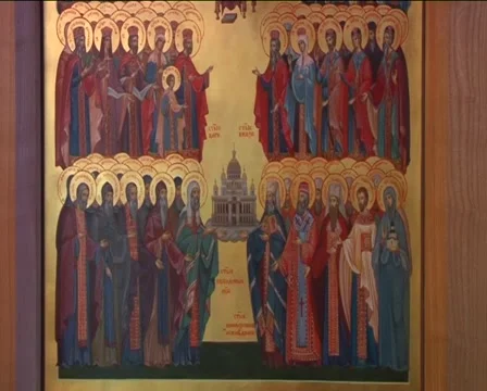 A Church in Kiev Stock Footage 52421731