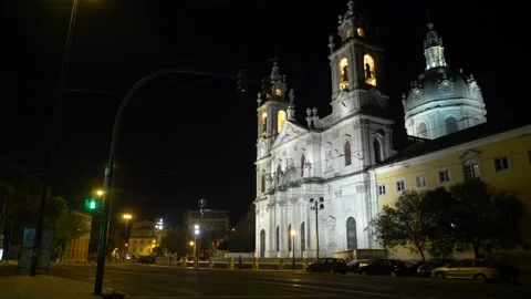 Church In Lisbon Video stock 204850269