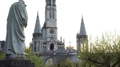 Church of Lourdes Video stock 76388320