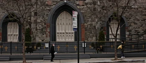 Church, Lower Manhattan Stock Footage 230056273