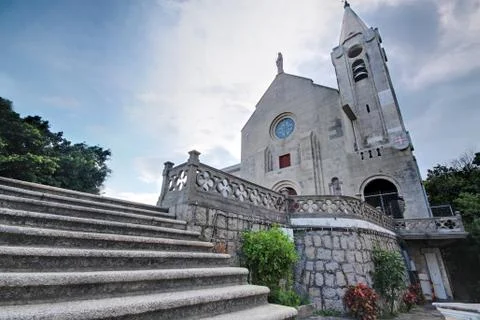 Church in macau Stock Photos