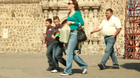 Church in Mexico 動画素材 12607624