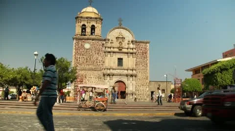 Church in Mexico 動画素材 12607685