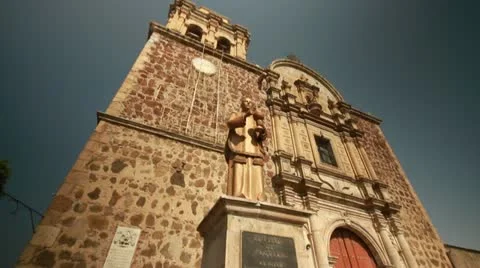 Church in Mexico 動画素材 12608391