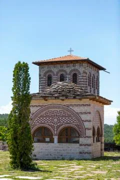 Church to the monastery complex "St. St. Kozma and Damyan It is located south Stock Photos