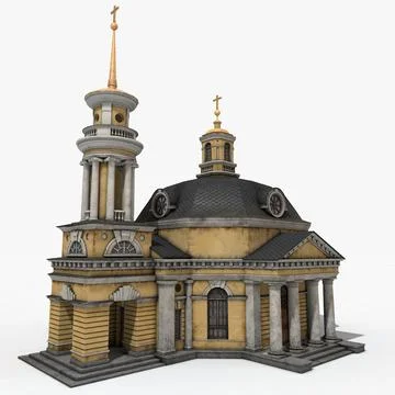 Church of the Nativity 3D Model