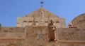 Church of the Nativity in Bethlehem, Israel HD Footage