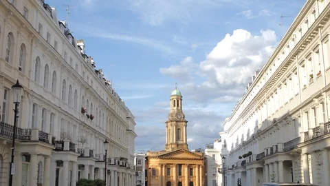 Church, Nothing Hill Video stock 126597256