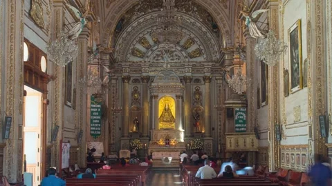 Church Oaxaca timelapse Stock-Footage 130718656