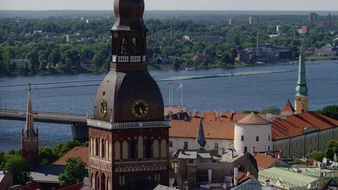 Church in Old Town Stock Footage 81219643