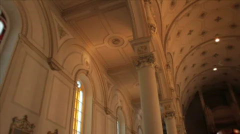 Church Pan Stock Footage 864339