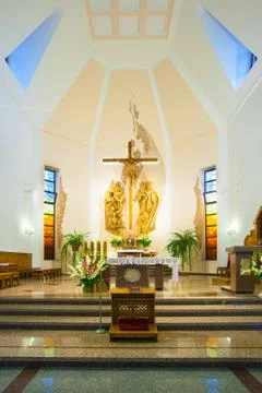 In the church Stock Photos