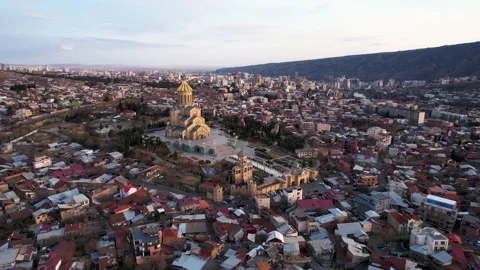Church in a poor district Stock-Footage 171809876