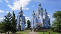 Church of the Protection of Holy Virgin in Vinnytsia city, Ukraine HD Footage
