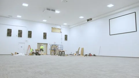 Church Refurbishment Stock Footage 238859483