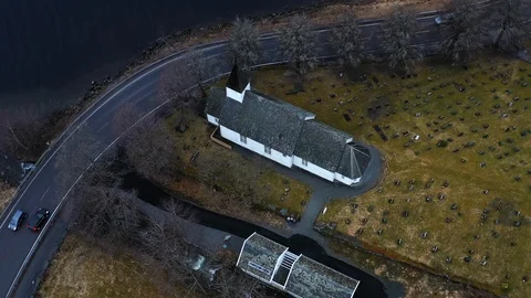 Church by the road Stock-Footage 108573791