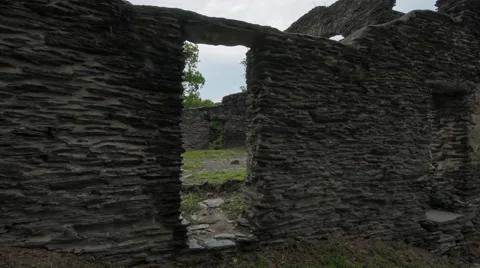 Church Ruins Stock Footage 66290256
