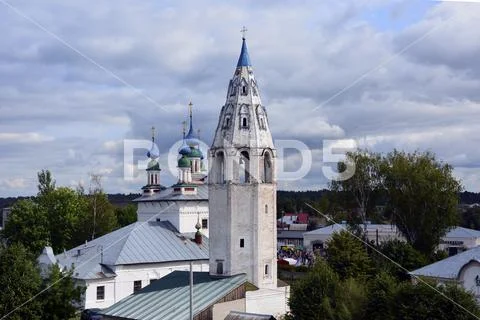 The Church of Russia, of white stone , Orthodox Christianity, nature, Stock Photos