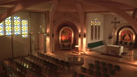 Church of Saint Peter in Gallicantu, Jerusalem, Israel Stock Footage 323934280