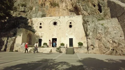 Church of Saint Peter or St. Peter's Cave Church in Antakya, Hatay, Turkey. Stock Footage 166834490