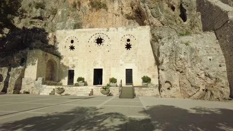 Church of Saint Peter or St. Peter's Cave Church in Antakya, Hatay, Turkey. Stock Footage 166835244