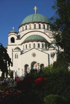 Church of Saint Sava 写真素材