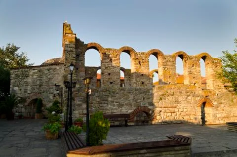 The church of saint sofia- an eastern orthodox church in nesebar- is part of Stock Photos