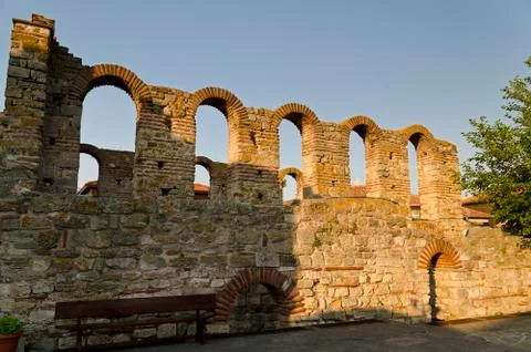 The church of saint sofia- an eastern orthodox church in nesebar- is part of Stock Photos