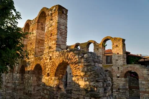The church of saint sofia- an eastern orthodox church in nesebar- is part of Stock Photos