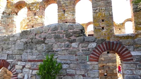 Church of Saint Sofia in Nesebar, Bulgaria Video stock 68762547