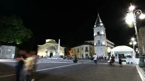 Church of Santa Sofia (St. Sophia) an UNESCO World Heritage Site in Benevento Vídeos de archivo 86203046