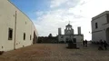 Church of Sant'Erasmo seen from the Piazza delle Armi of Castel Sant'Elmo 4k or 4k+ Resolution