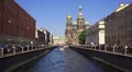 Church of the Savior on Blood in St. Petersburg. 4K. 4k or 4k+ Resolution