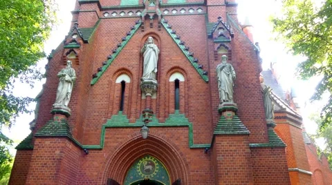 Church of Savior in Potsdam, Germany Stock Footage 68641843