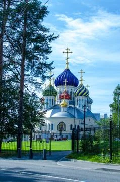 The church of the savior transfiguration Foto stock