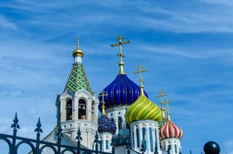 The church of the savior transfiguration Foto stock