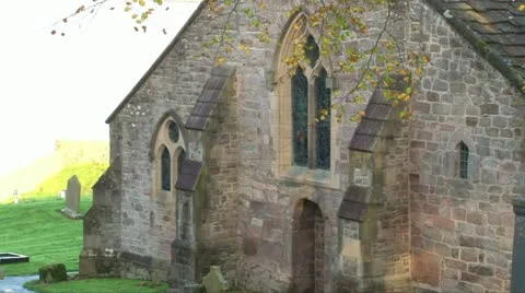 Church by the Sea Video stock 11129457