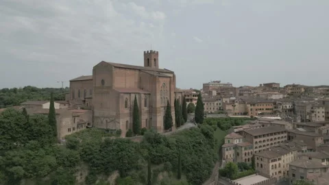 Church in Siena Stock Footage 312274696