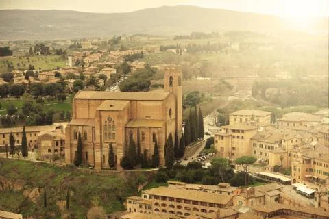 Church in Siena 写真素材
